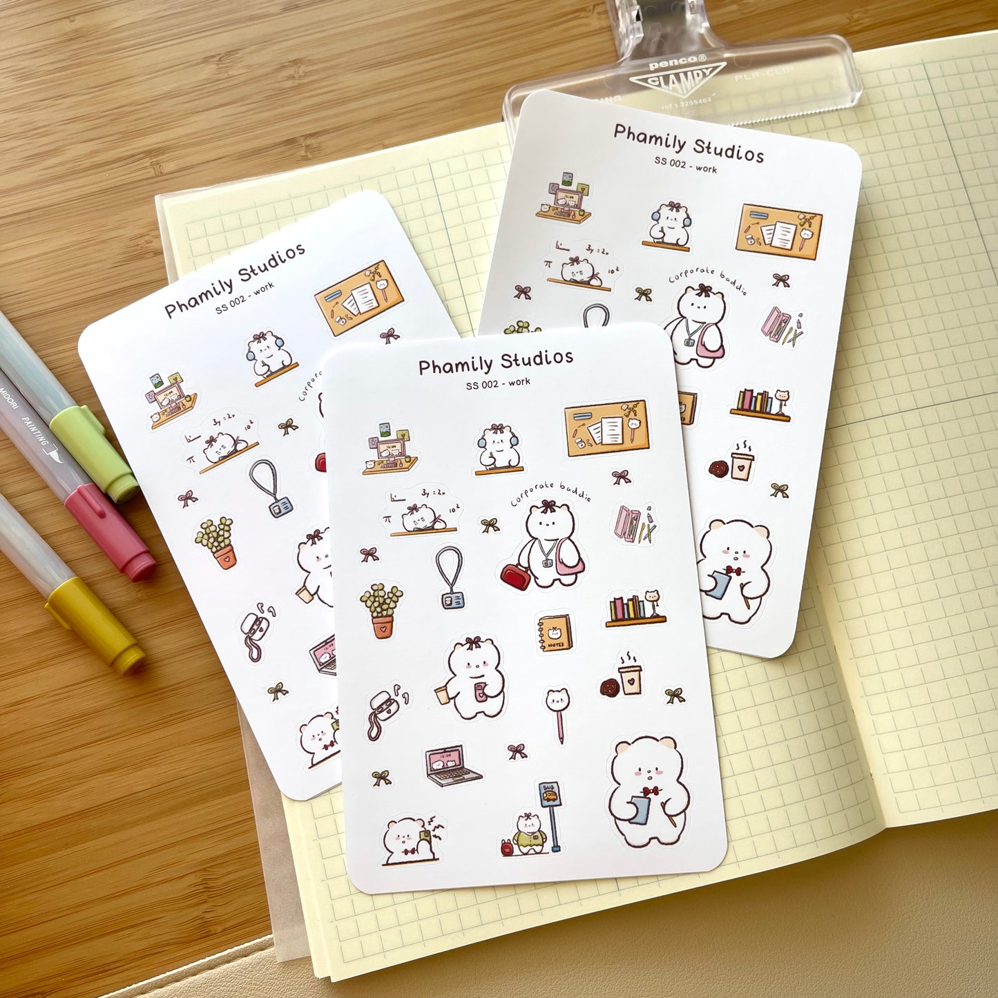 Corporate Baddie Sticker Sheet