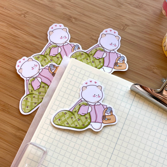 Shopping Glossy Sticker