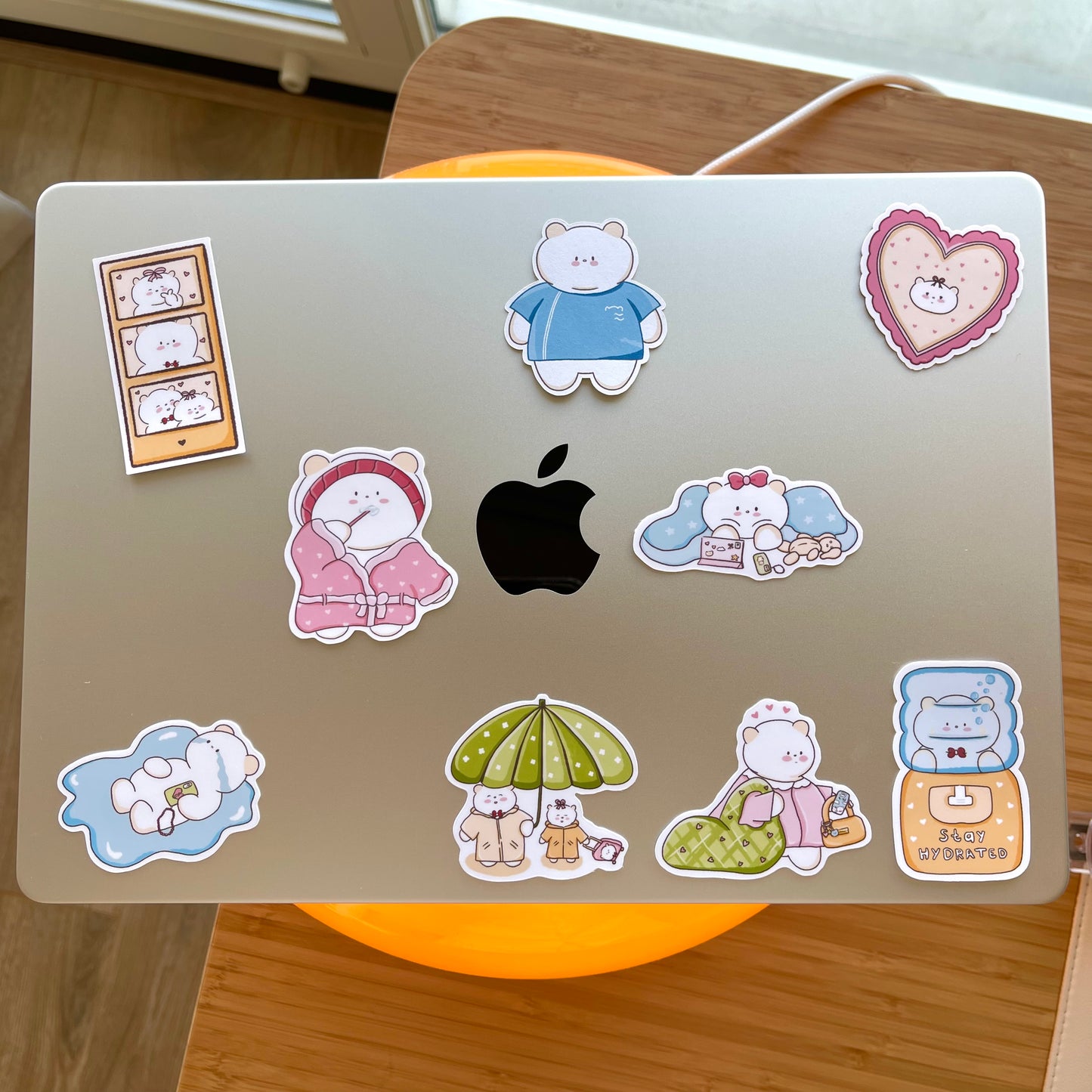 Rainy Day Glossy Sticker