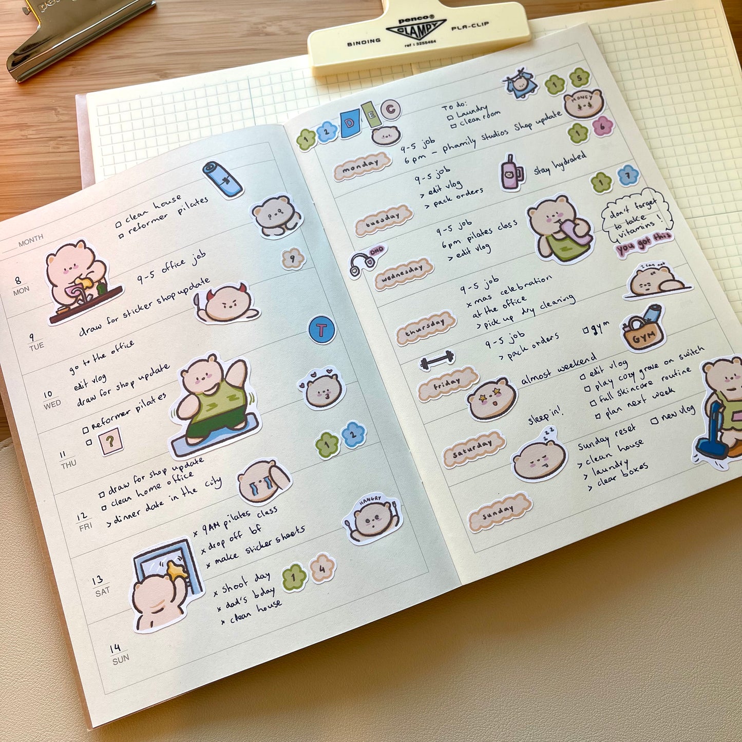 The Phamily Bundle Journaling Sticker Sheets Set